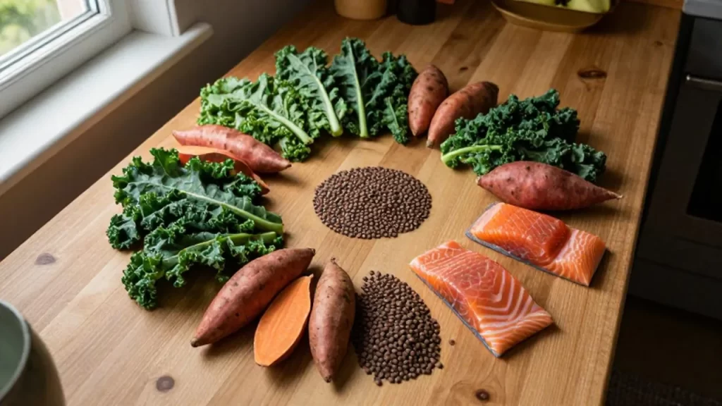 Variedad de salmón