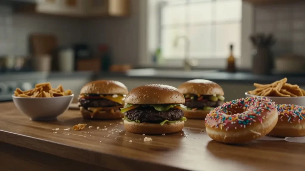 Variedad de hamburguesas