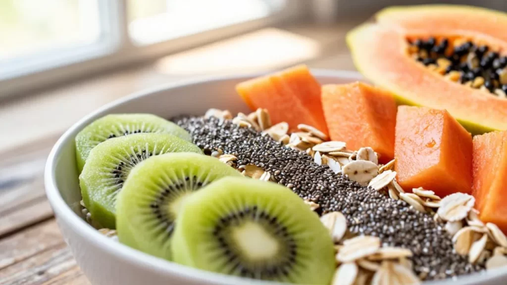 Bol de desayuno con avena